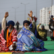 Farmers sitting at Delhi borders on Jan. 27 protesting against the farm laws.